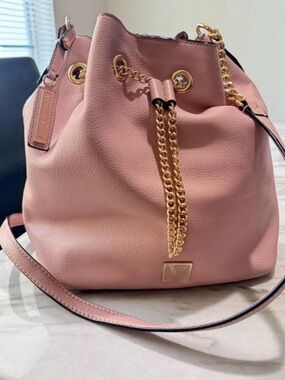 Victorias secret Pink Drawstring Bucket Bag